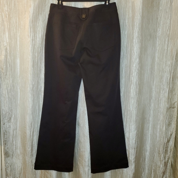 Talbots Stretch Dark Brown Pants Size 4 - Picture 2 of 8